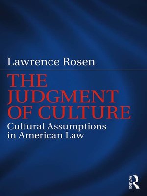 cover image of The Judgment of Culture